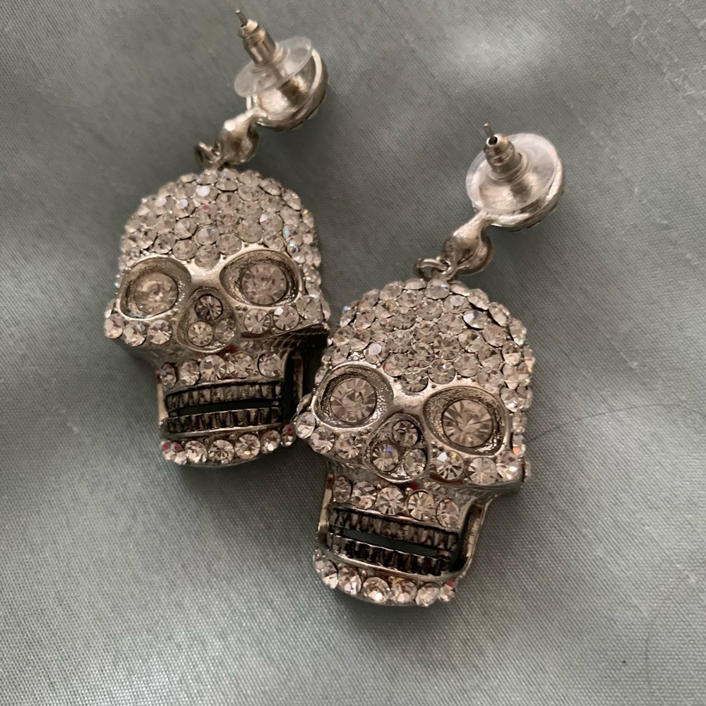 Skull Bling Earrings